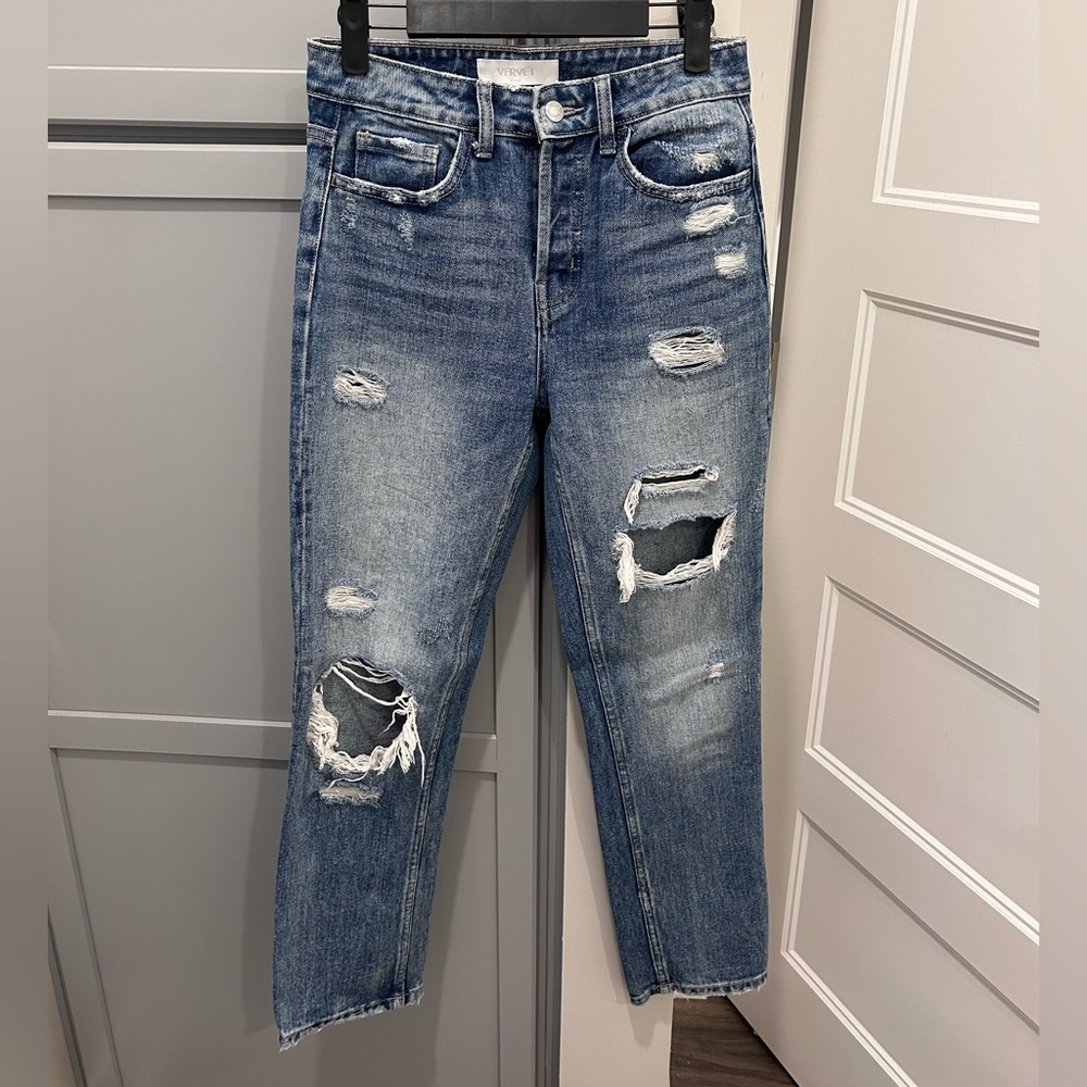 Vervet straight leg jeans